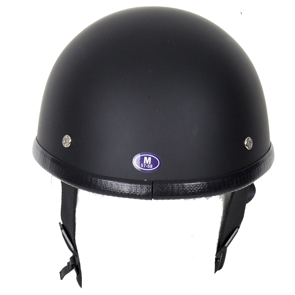 H85 Novelty Jockey Hawk Polo Matte Black - NON DOT