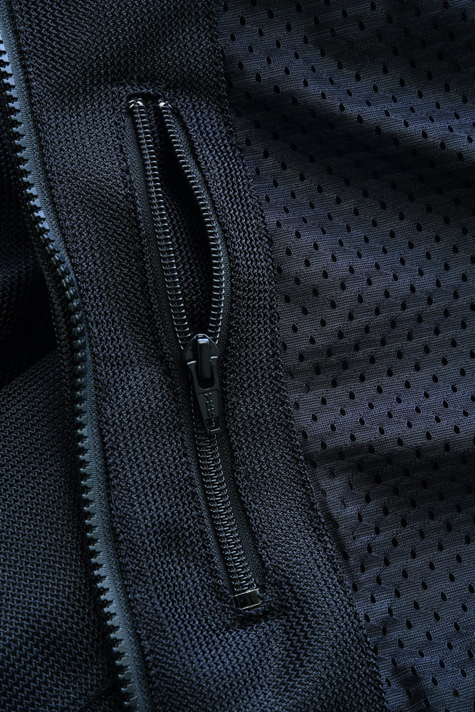 DS Women's Mesh 3-in-1 Riding Jacket (Black/Orange)