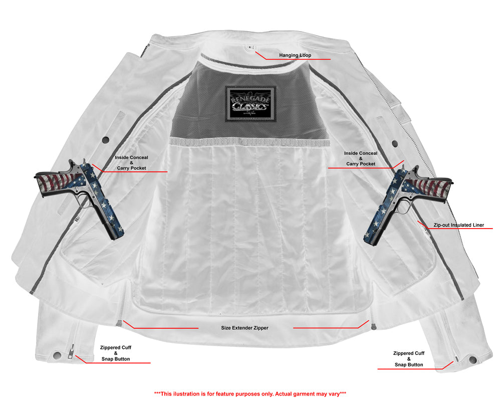 Speedster Black Men’s Leather Motorcycle Jacket