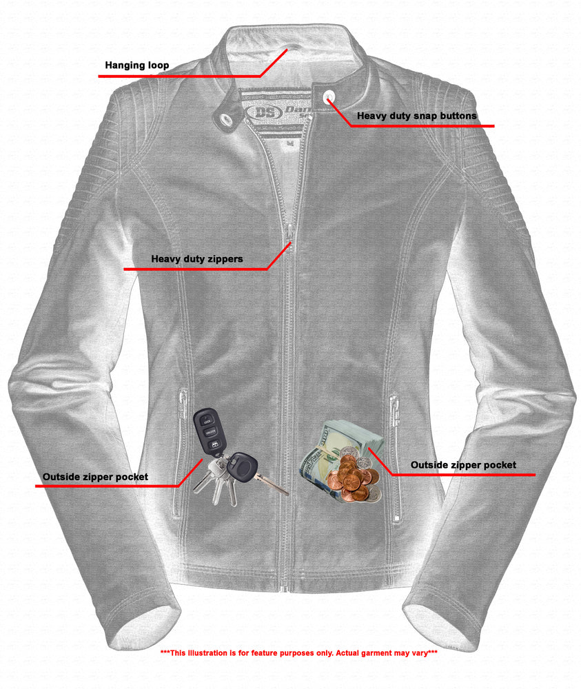 DS Cabernet - Women's Fashion Leather Jacket