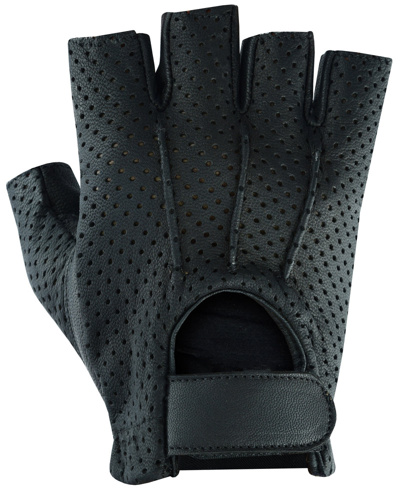 DS Women's Tough Perforated Fingerless Glove