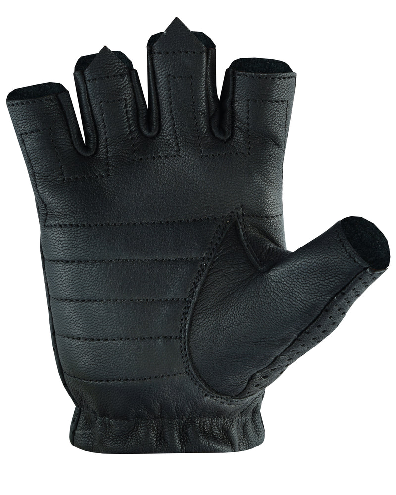 DS Women's Tough Perforated Fingerless Glove