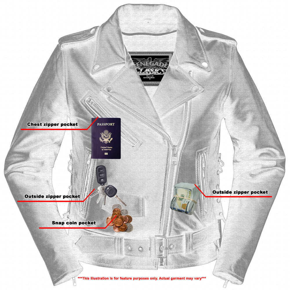 She Wheels Women's Motorcycle Jacket