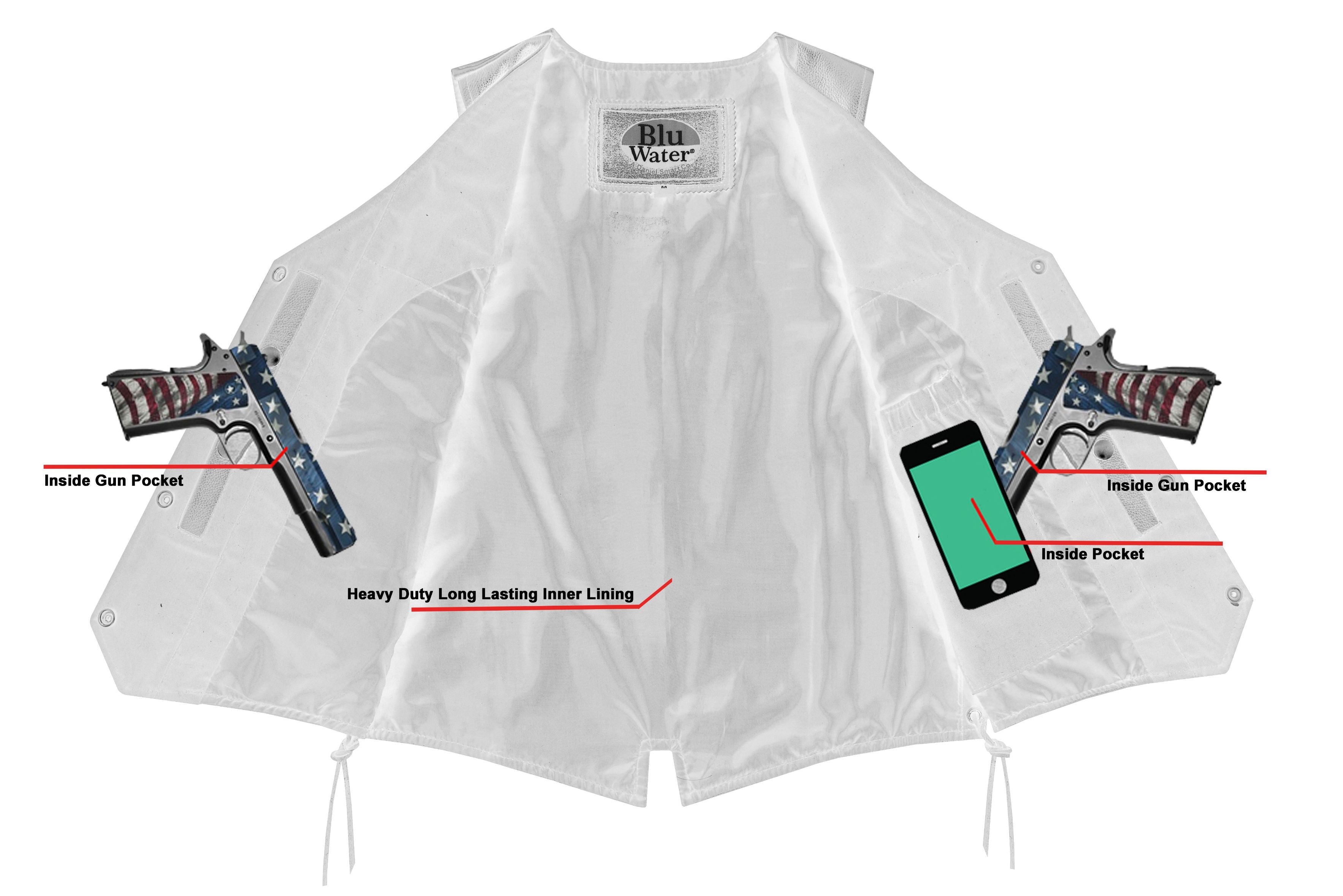 DS Women's Premium Braided Vest